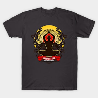 Meditation brings wisdom T-Shirt